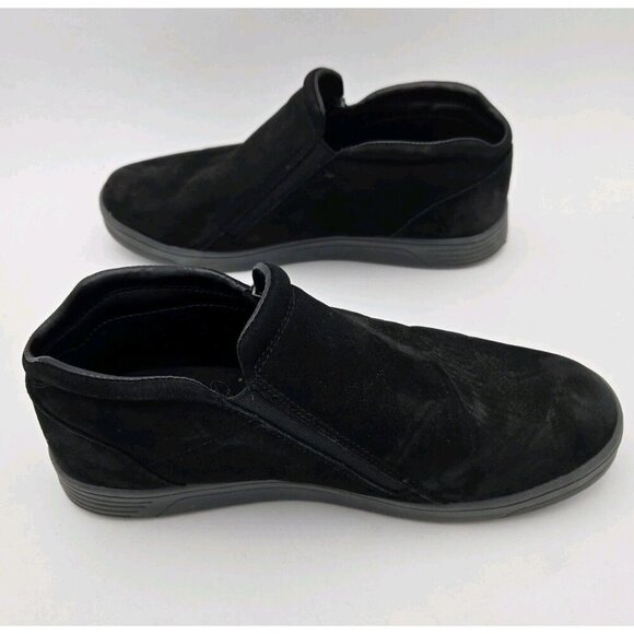 Easy Spirit Womens Senovia Ankle Boots Black Suede Leather Zip 8W 405 0419 Wide - Picture 5 of 9